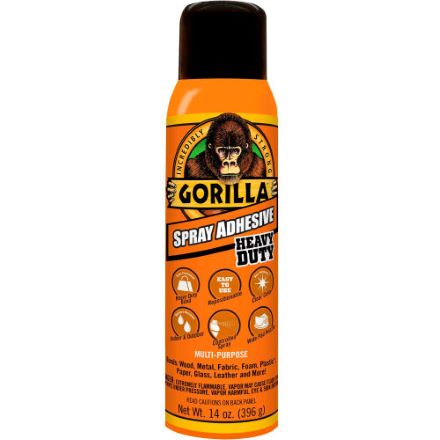 14 oz. Heavy Duty Gorilla<span class='rtm'>®</span> Spray Adhesive - Repositionable