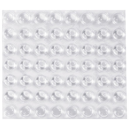 3M<span class='tm'>™</span> Bumpon<span class='tm'>™</span> Clear Dome Protective Tape - 7/16 x 13/64"
