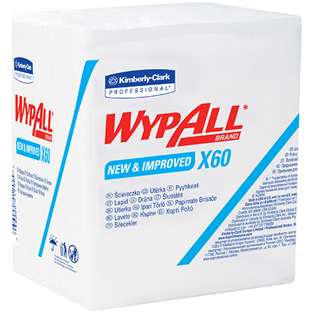 Kimberly Clark<span class='rtm'>®</span> WypALL<span class='afterCapital'><span class='rtm'>®</span></span> X60 1/4 Fold Industrial Wipers Bulk Pack
