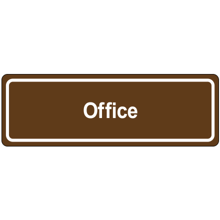 Door Sign - "Office"