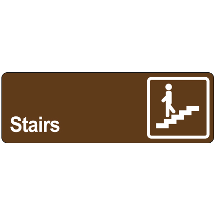 Door Sign - "Stairs"