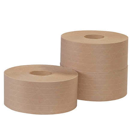 72mm x 375' Kraft Tape Logic<span class='rtm'>®</span> #7200 Reinforced Water Activated Tape