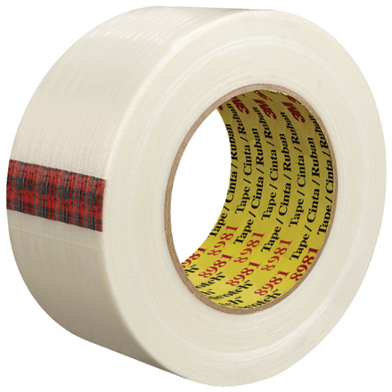 2" x 60 yds. (12 Pack) 3M<span class='tm'>™</span> 8981 Strapping Tape